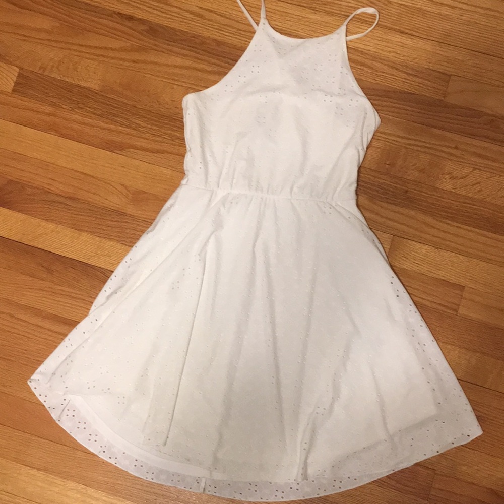 Girls white dress